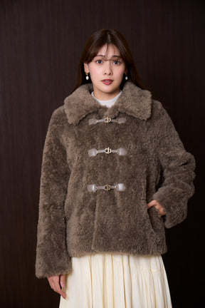 【10月下旬発送】Bambina Faux Fur Coat