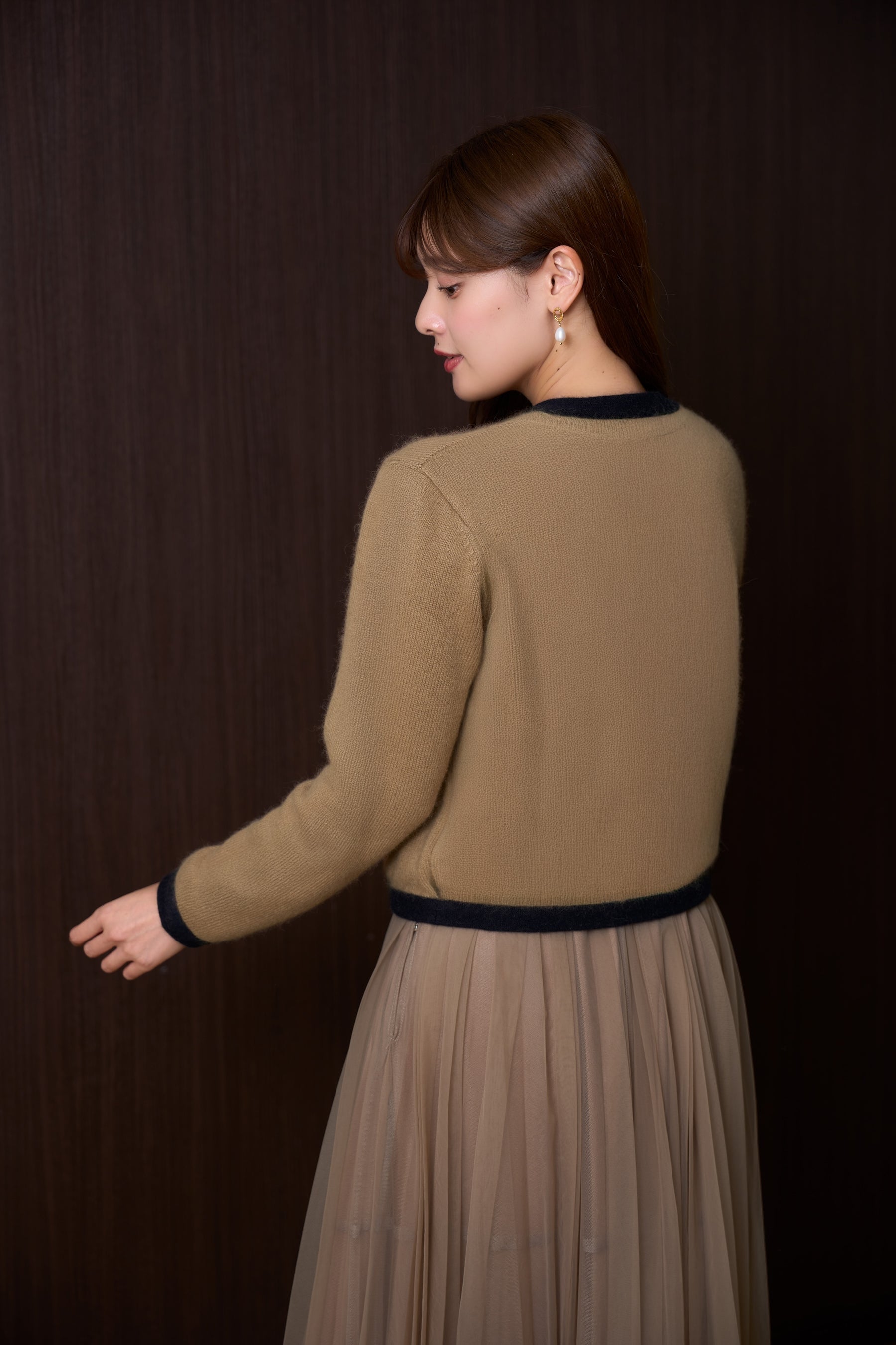 【10月中旬発送】Annelise Knit Cardigan