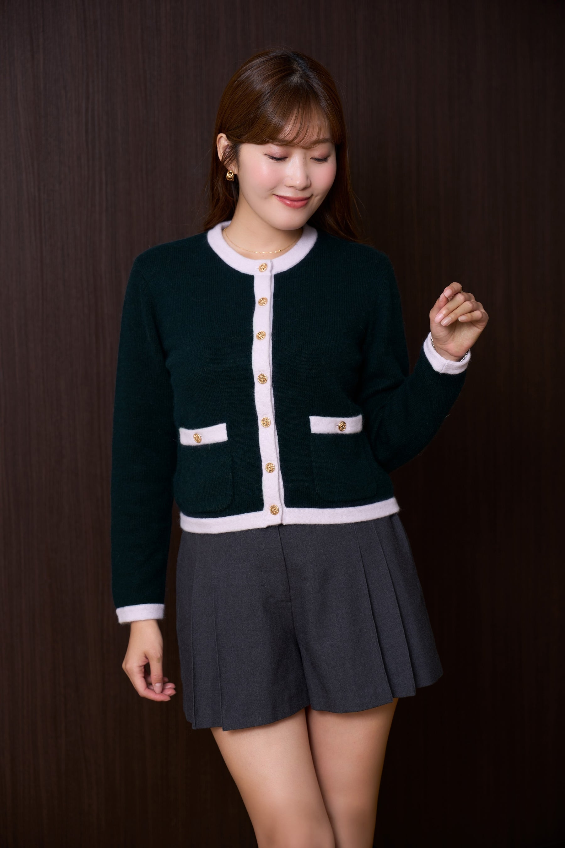 【10月中旬発送】Annelise Knit Cardigan