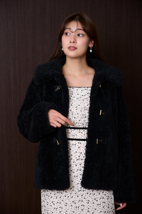【10月下旬発送】Bambina Faux Fur Coat