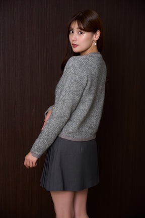 Vienna Pleated Mini Skirt