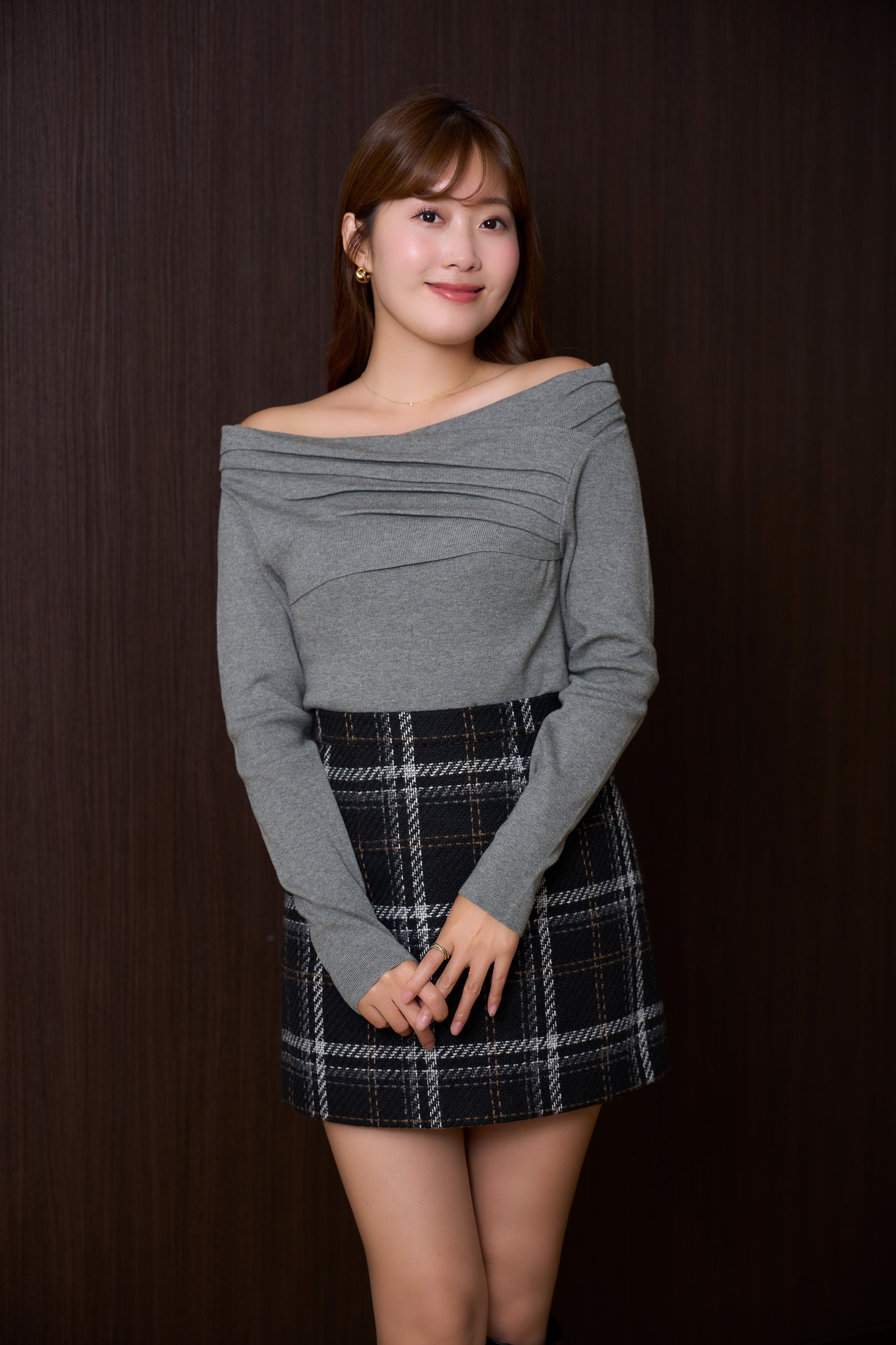 Aveline Gathered Knit Top