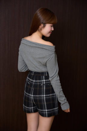 Aveline Gathered Knit Top