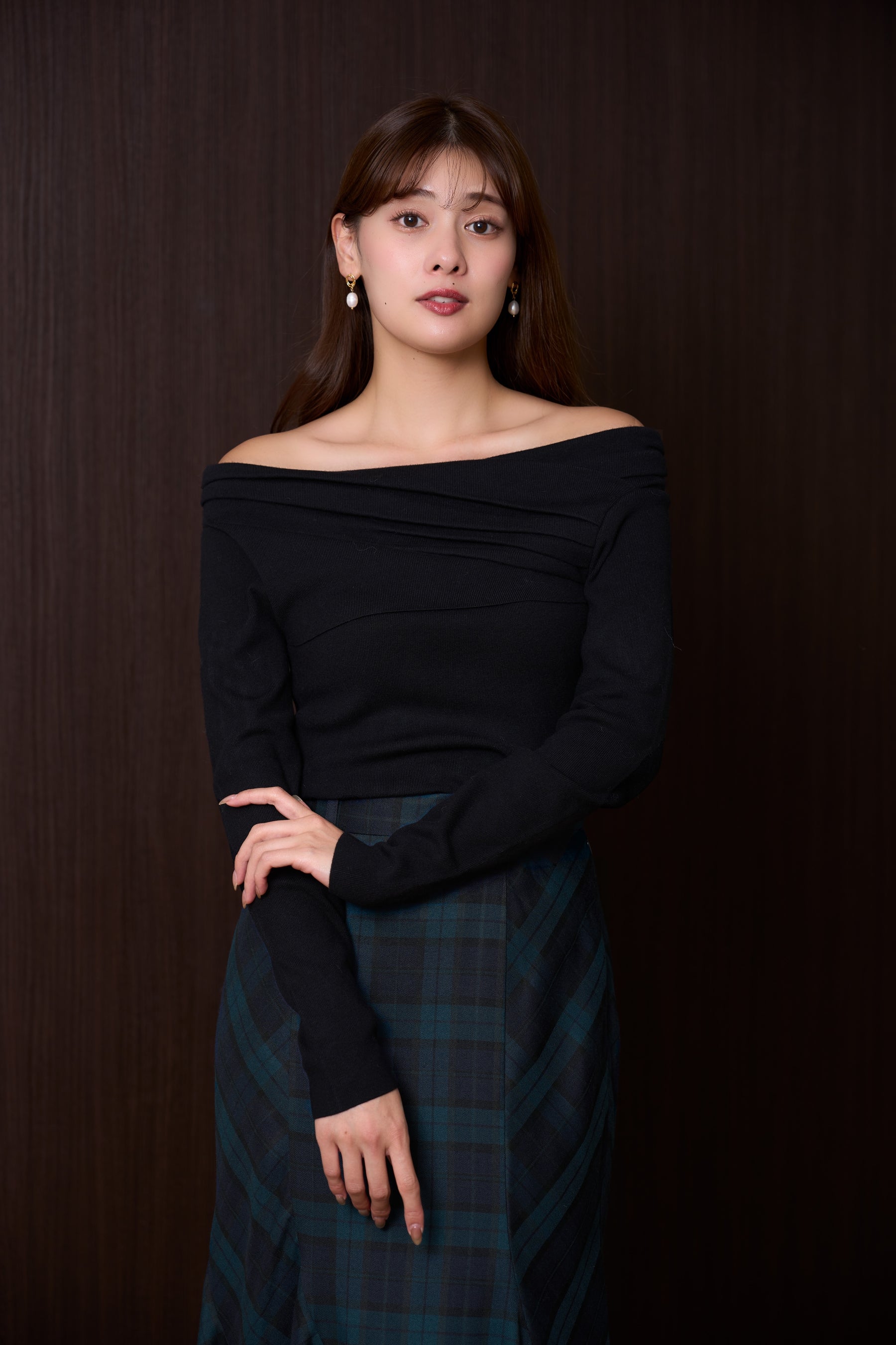 Aveline Gathered Knit Top