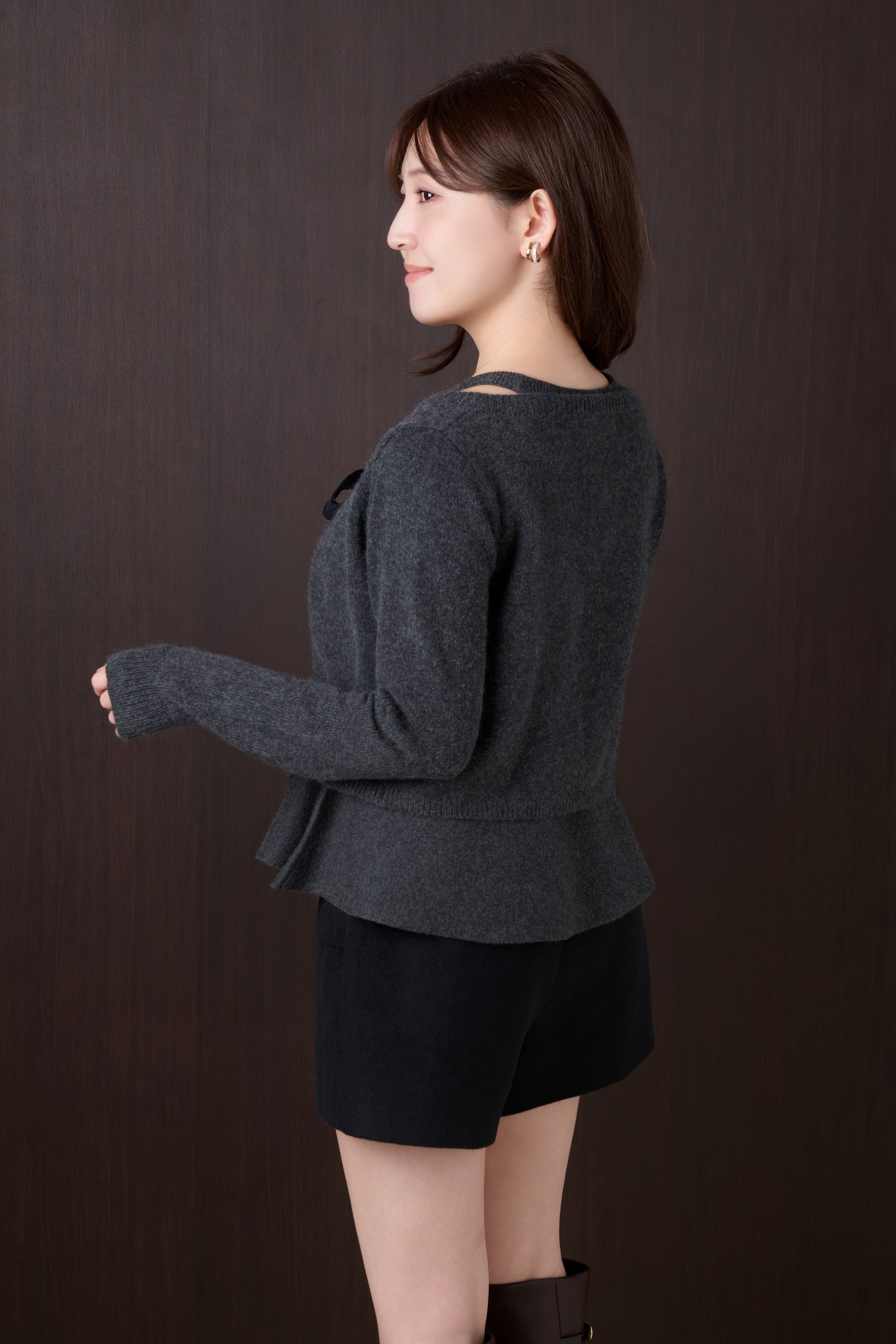 Lucille Peplum Knit Ensemble
