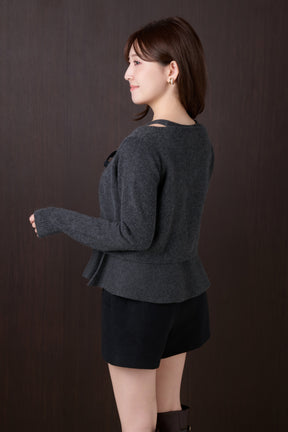 Lucille Peplum Knit Ensemble