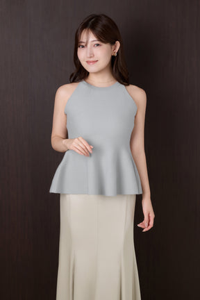 Lucille Peplum Knit Ensemble