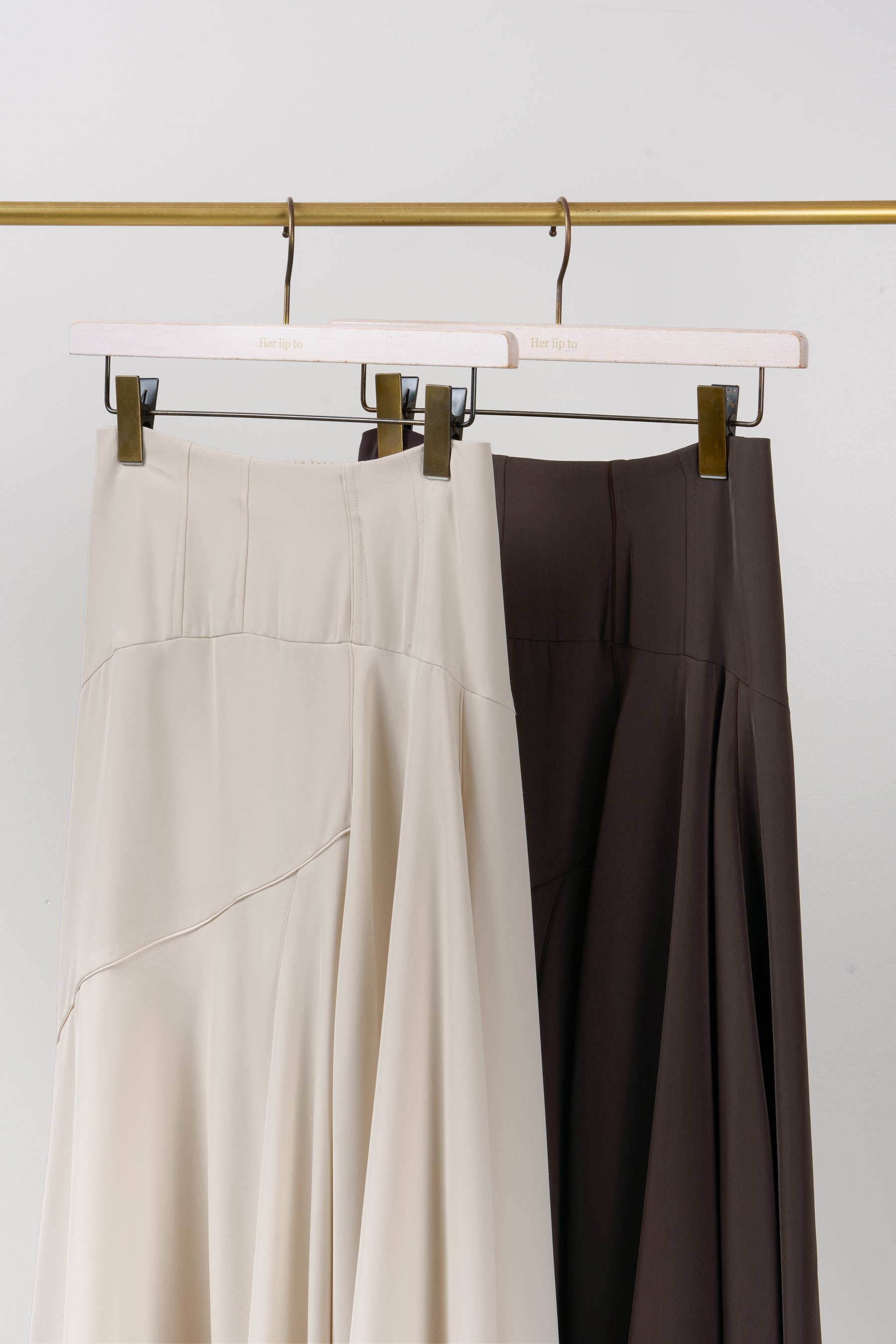 Asymmetric Draped Skirt