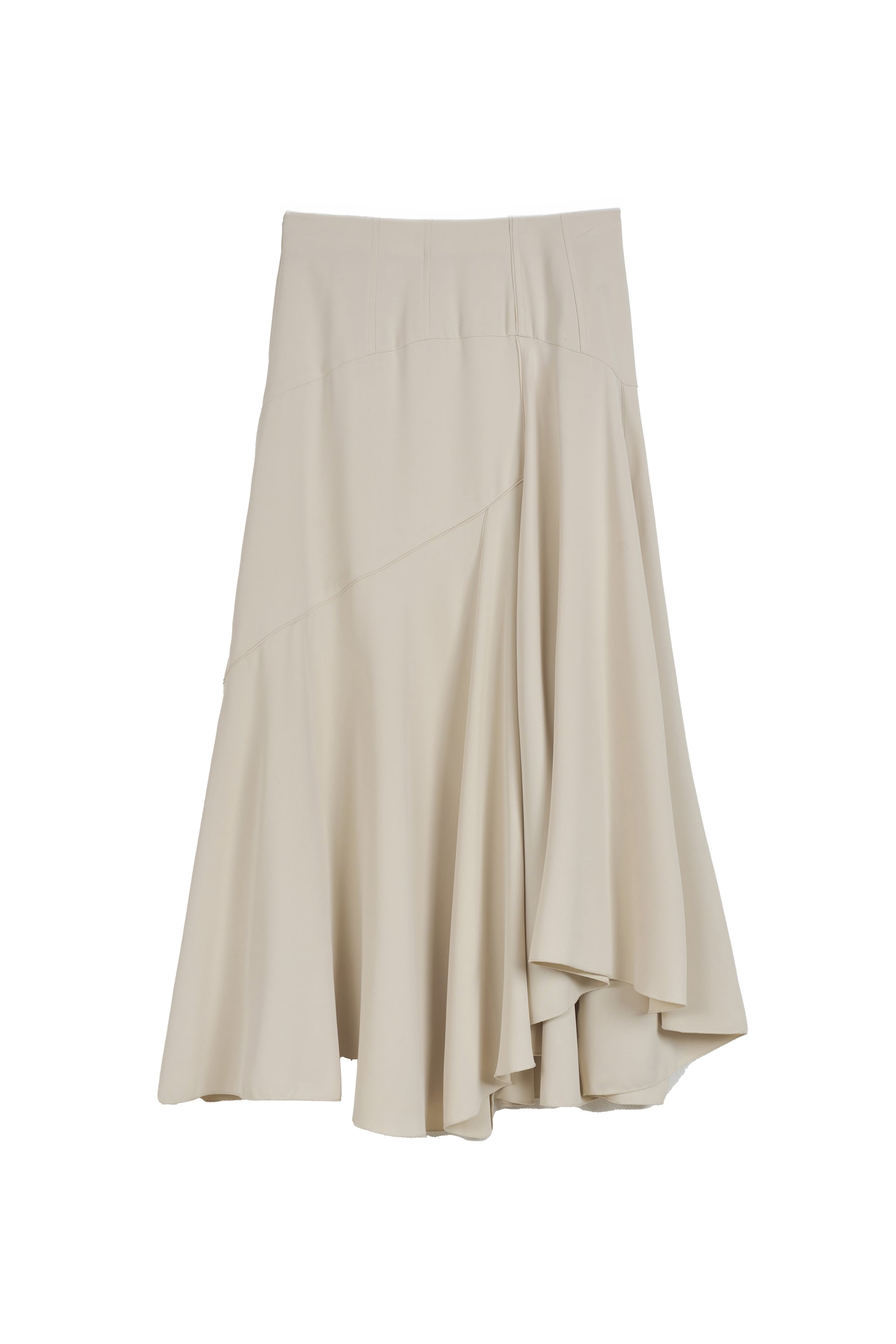 Asymmetric Draped Skirt