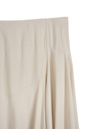 Asymmetric Draped Skirt