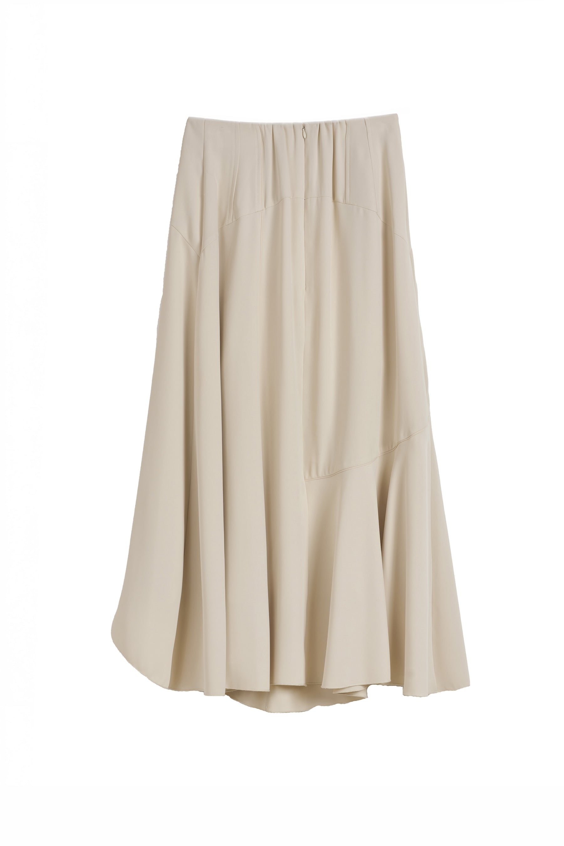 Asymmetric Draped Skirt