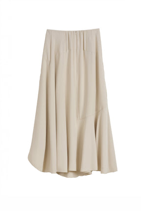 Asymmetric Draped Skirt
