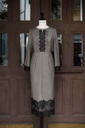 Charone Lace-Trimmed Dress