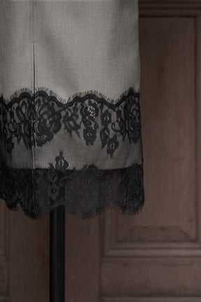 Charone Lace-Trimmed Dress