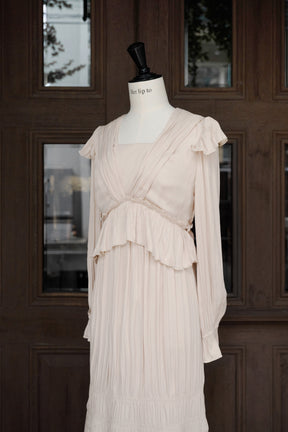 Marion Fluid Gathered Dress