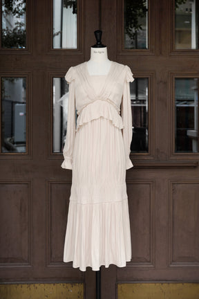 Marion Fluid Gathered Dress