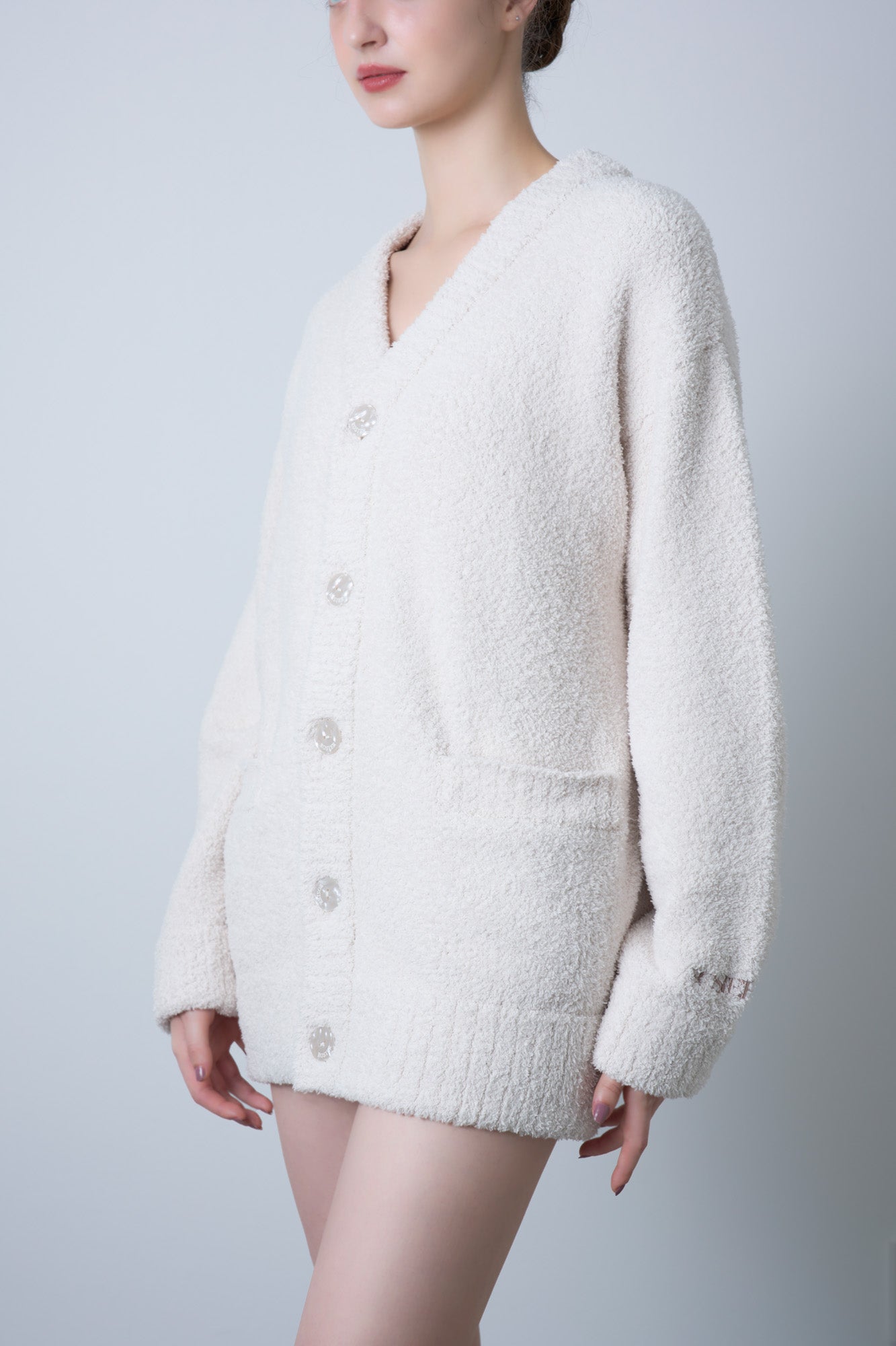 ROSIER Comfy Boyfriend Cardigan