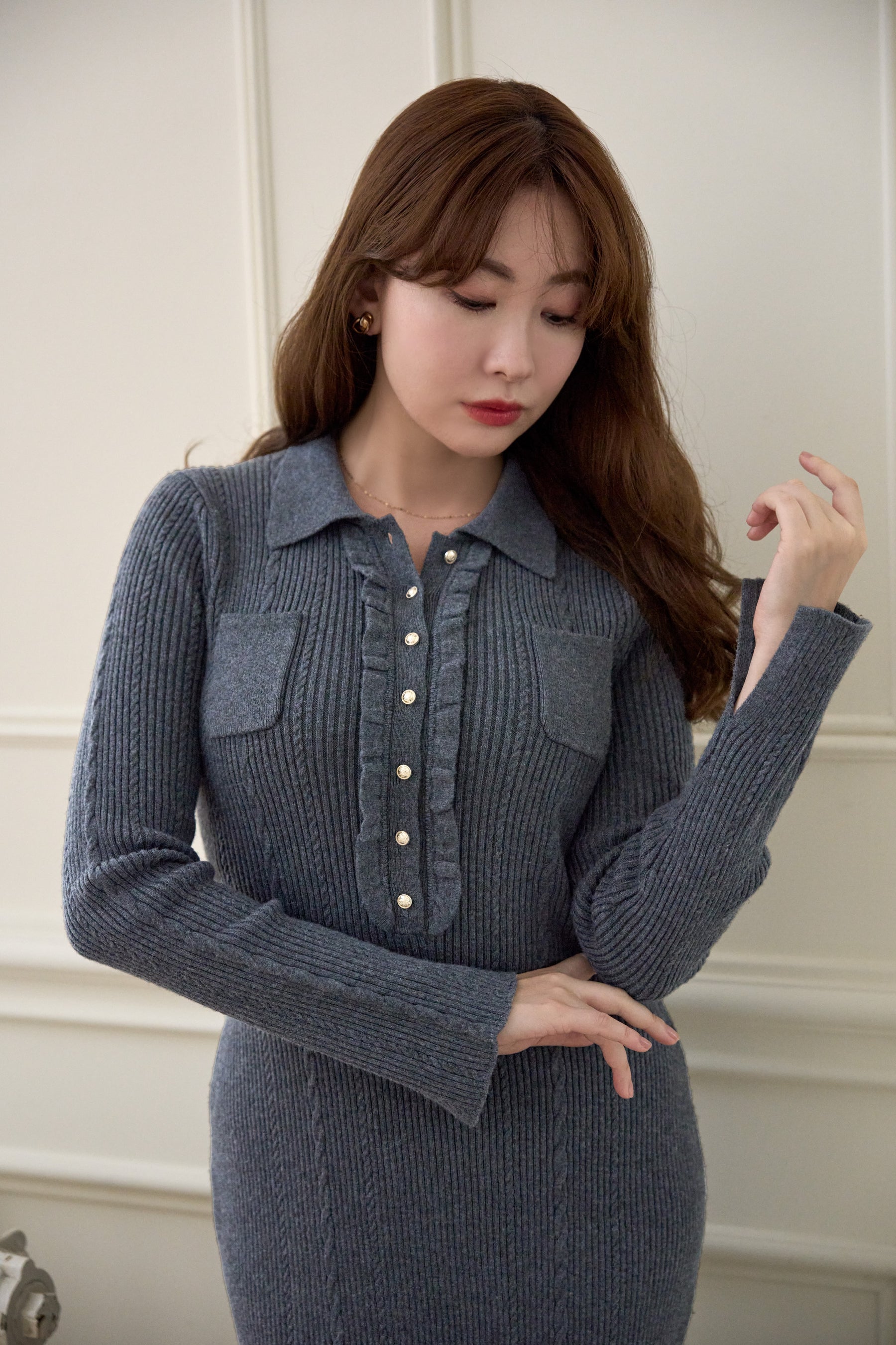 Margot Knit Long Dress