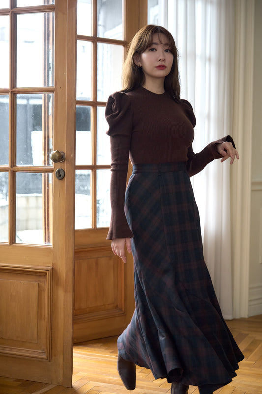 Mermaid Panel Long Skirt