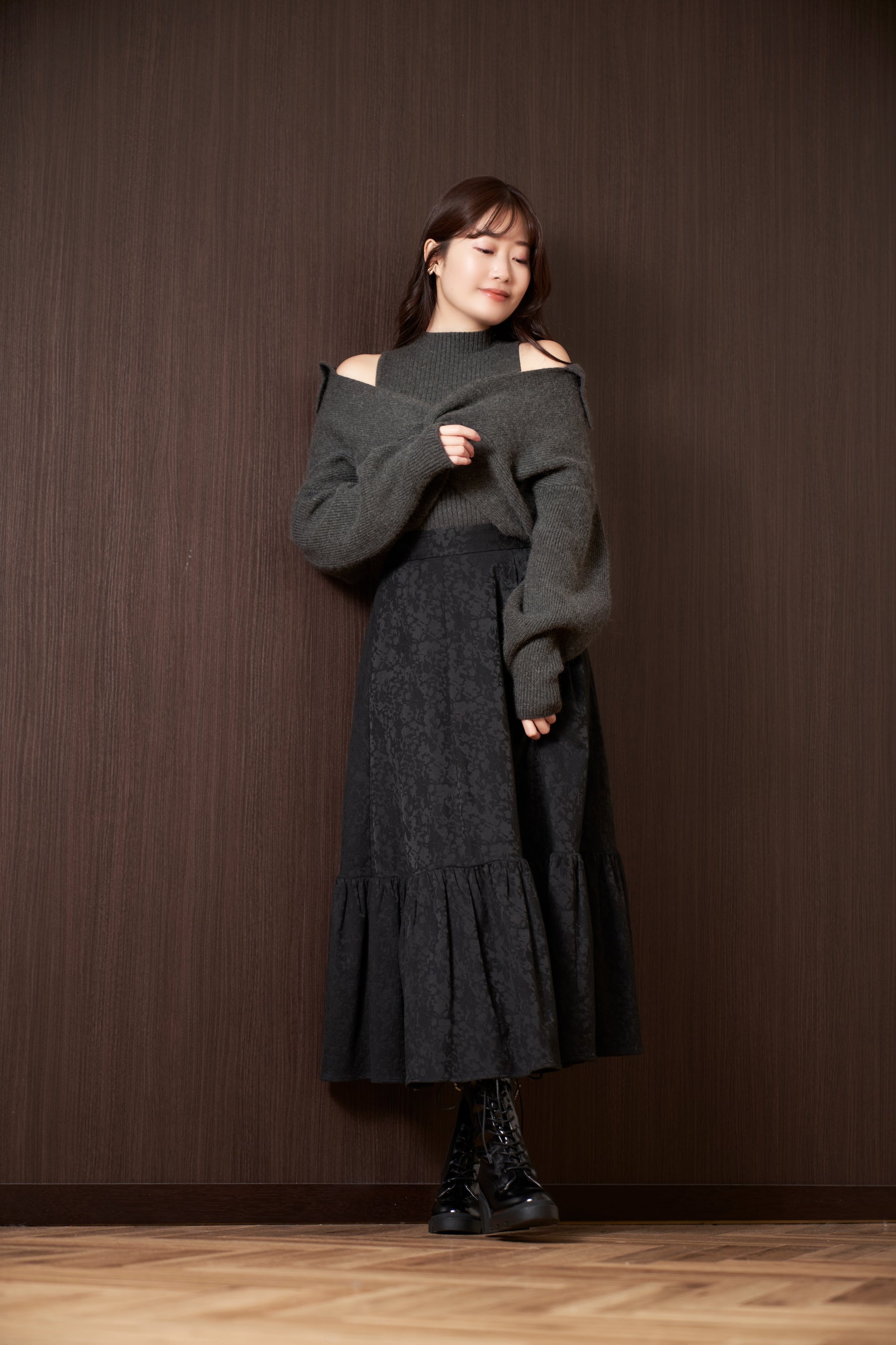 【12月上旬発送】Charlotte Wool-Blend Knit Set