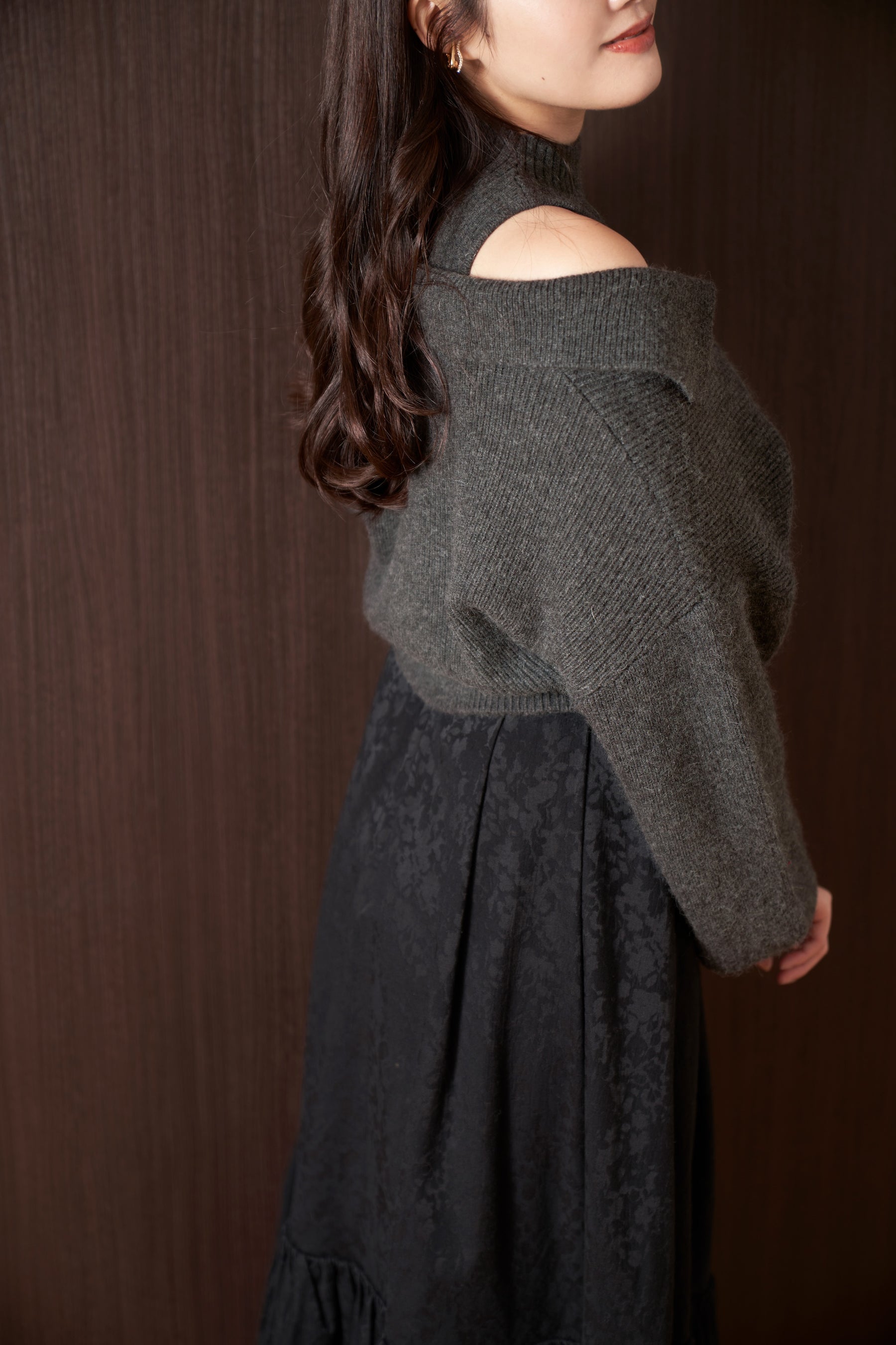 【12月上旬発送】Charlotte Wool-Blend Knit Set