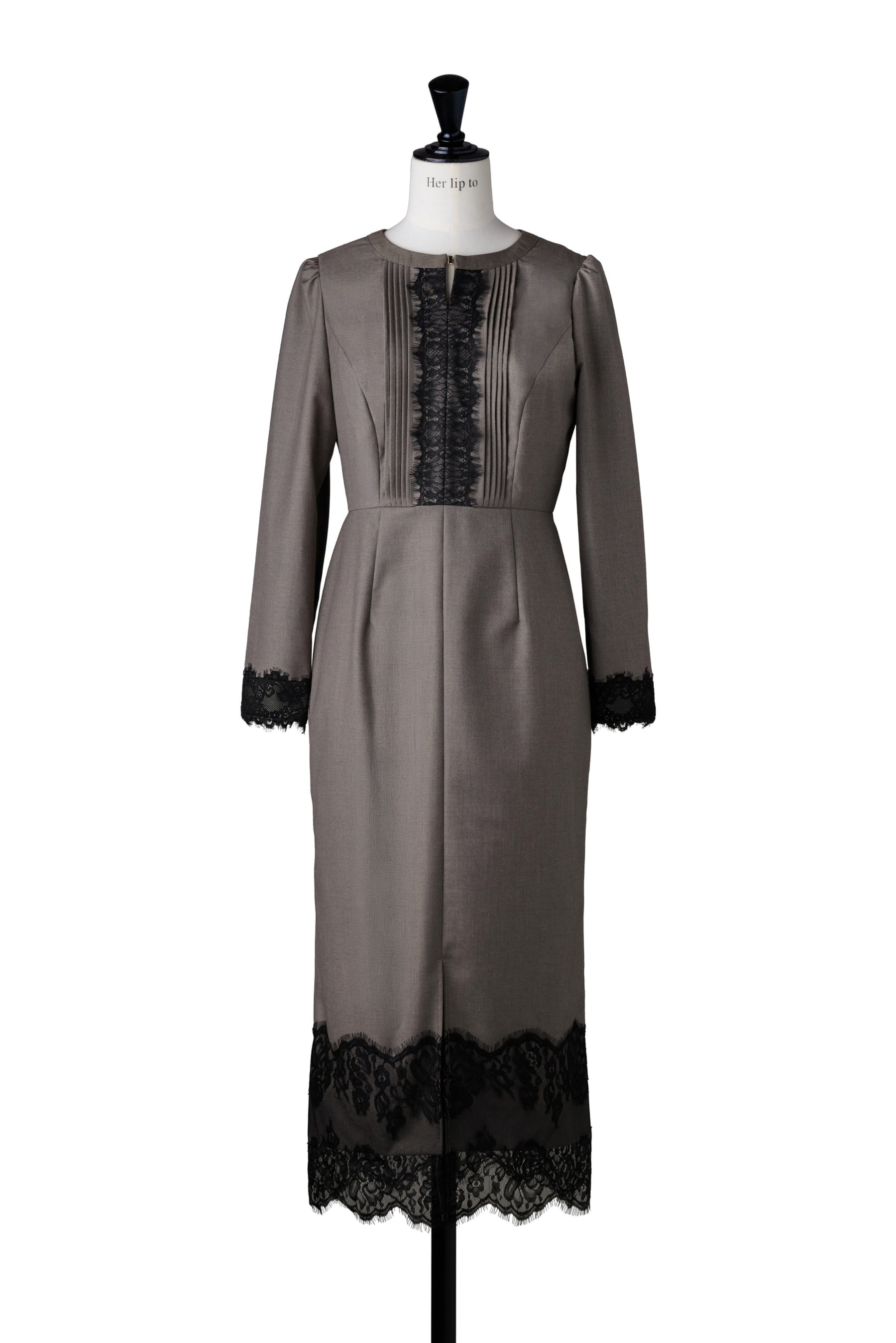 Charone Lace-Trimmed Dress