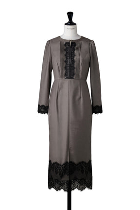 Charone Lace-Trimmed Dress