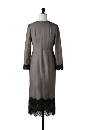 Charone Lace-Trimmed Dress