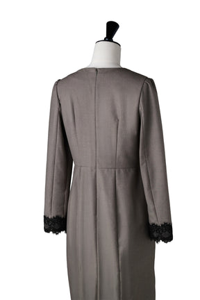 Charone Lace-Trimmed Dress