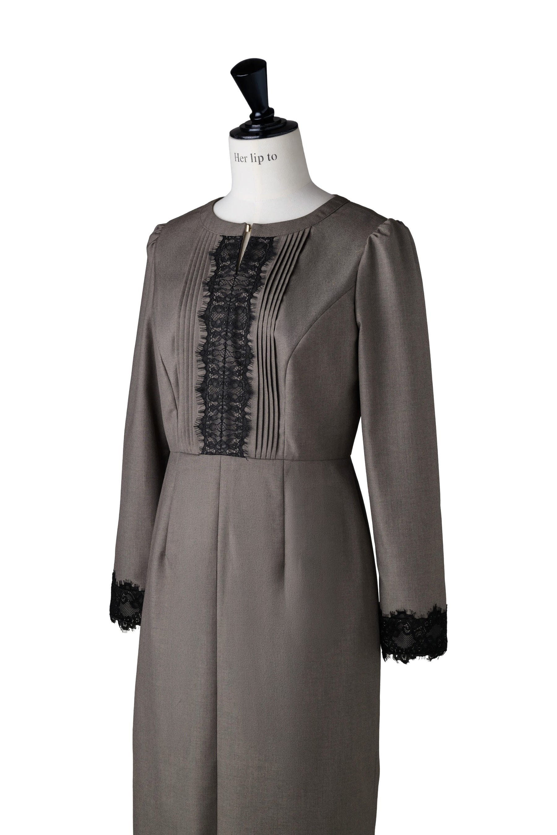 Charone Lace-Trimmed Dress