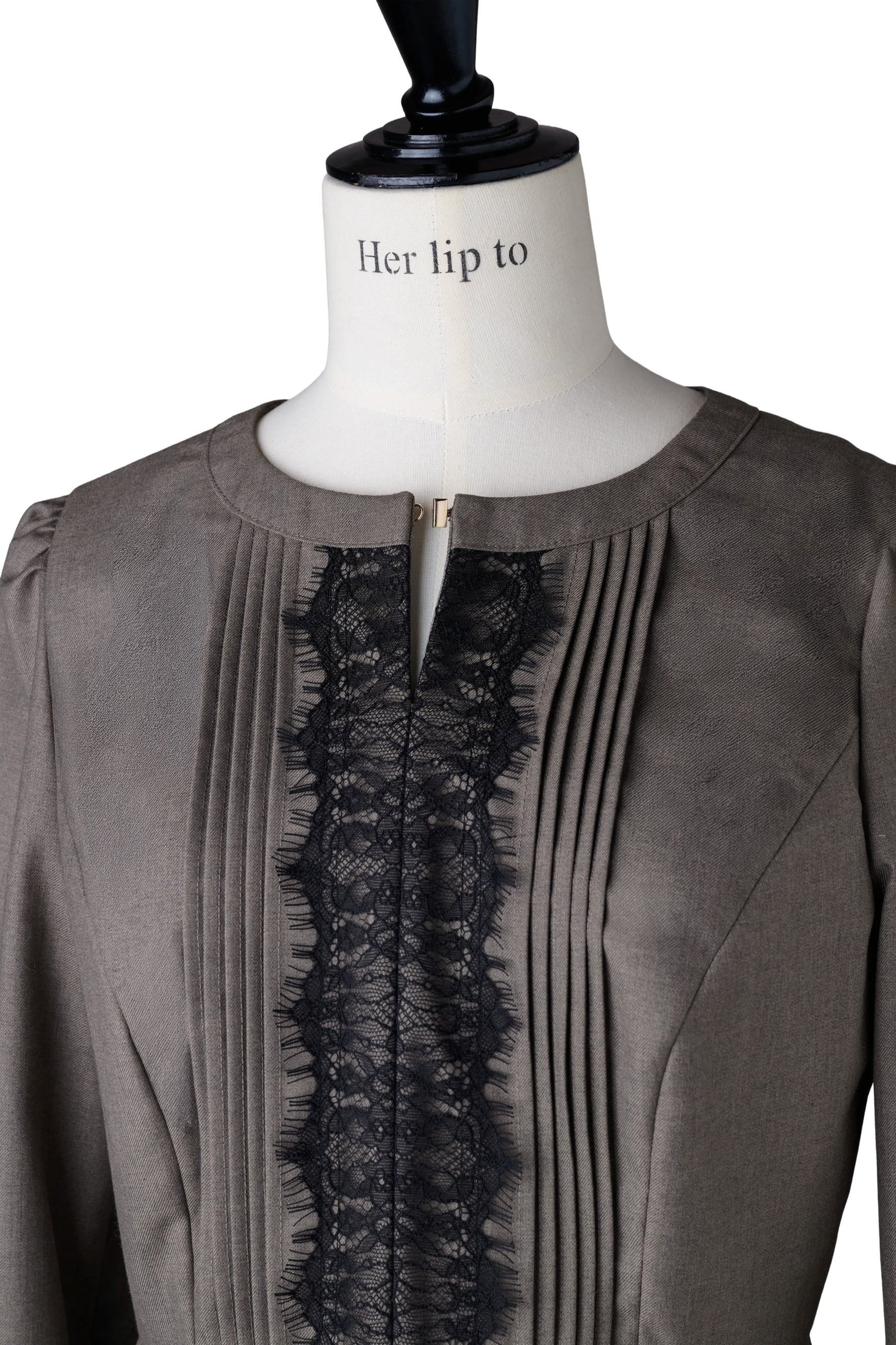 Charone Lace-Trimmed Dress