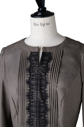 Charone Lace-Trimmed Dress