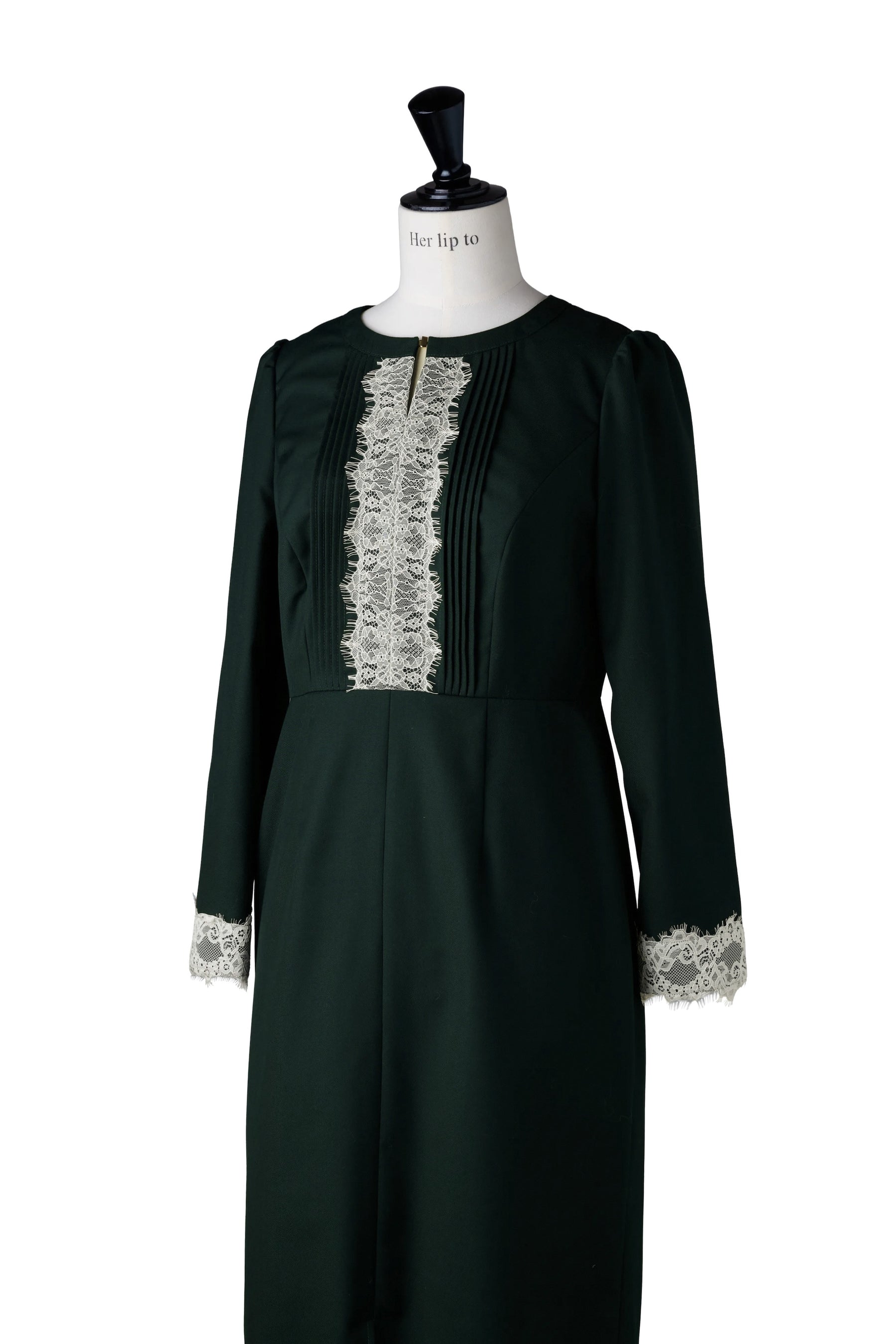 Charone Lace-Trimmed Dress