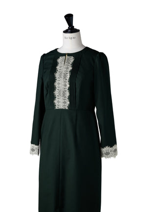Charone Lace-Trimmed Dress