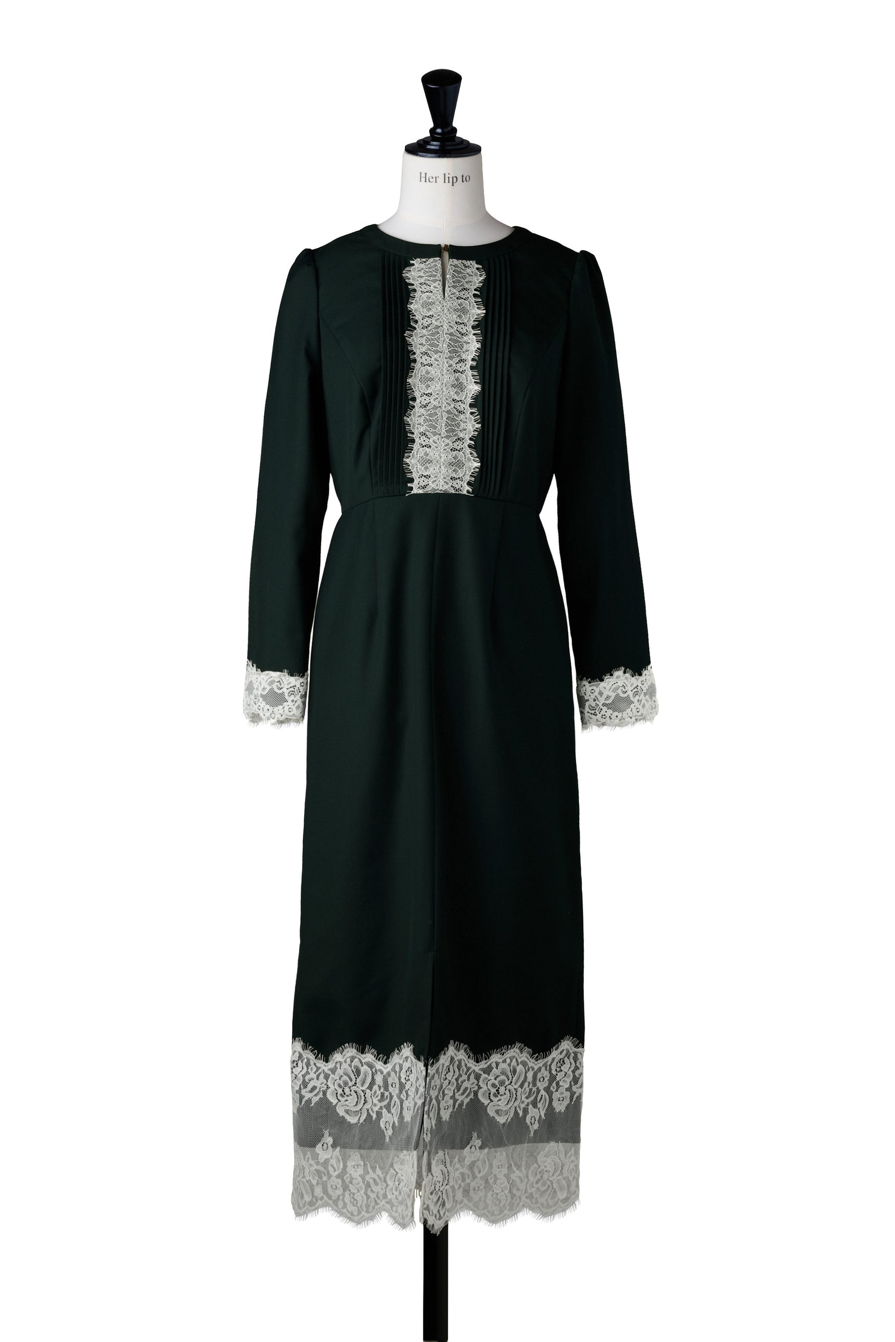 Charone Lace-Trimmed Dress