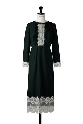 Charone Lace-Trimmed Dress
