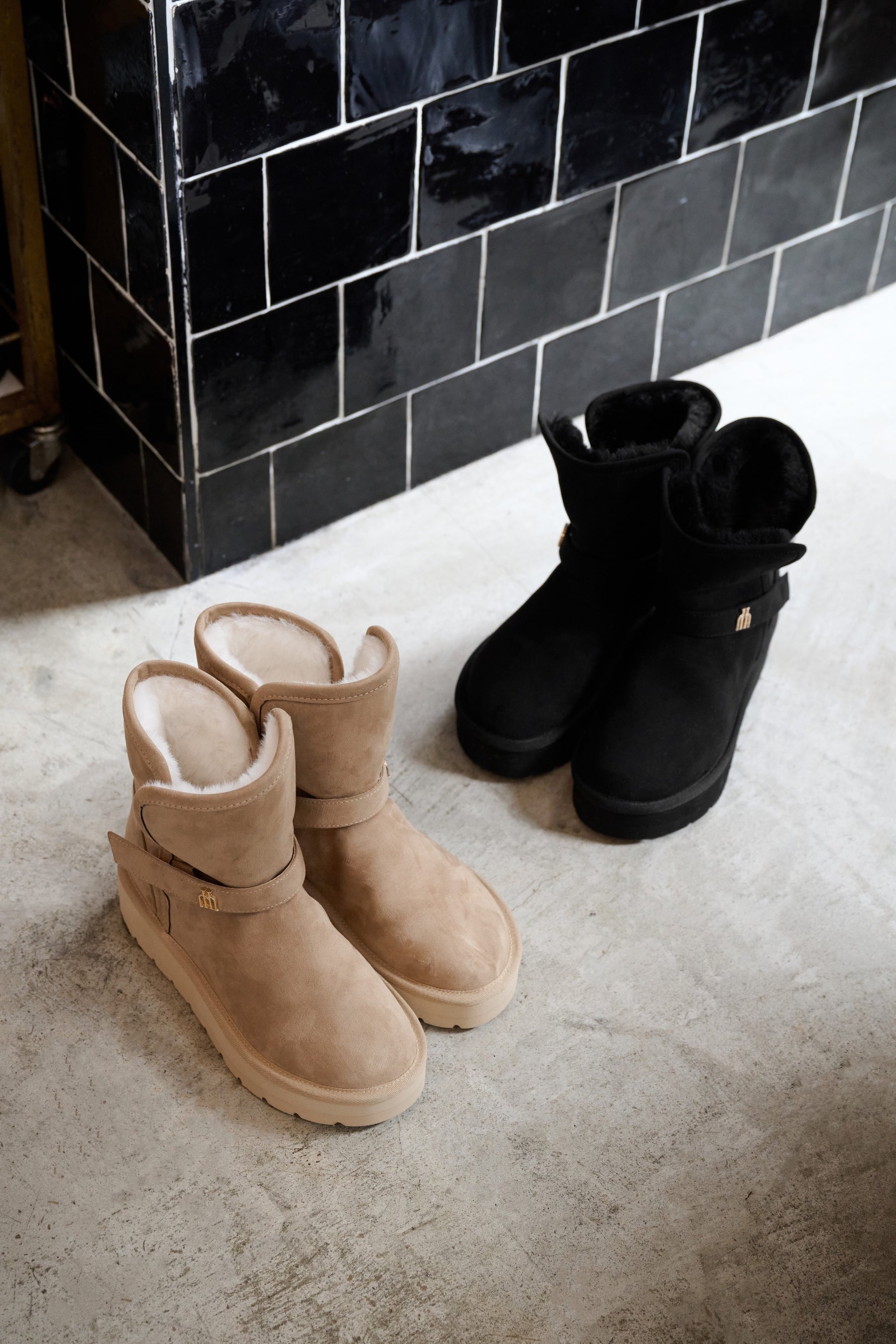 Trois Shearling Boots