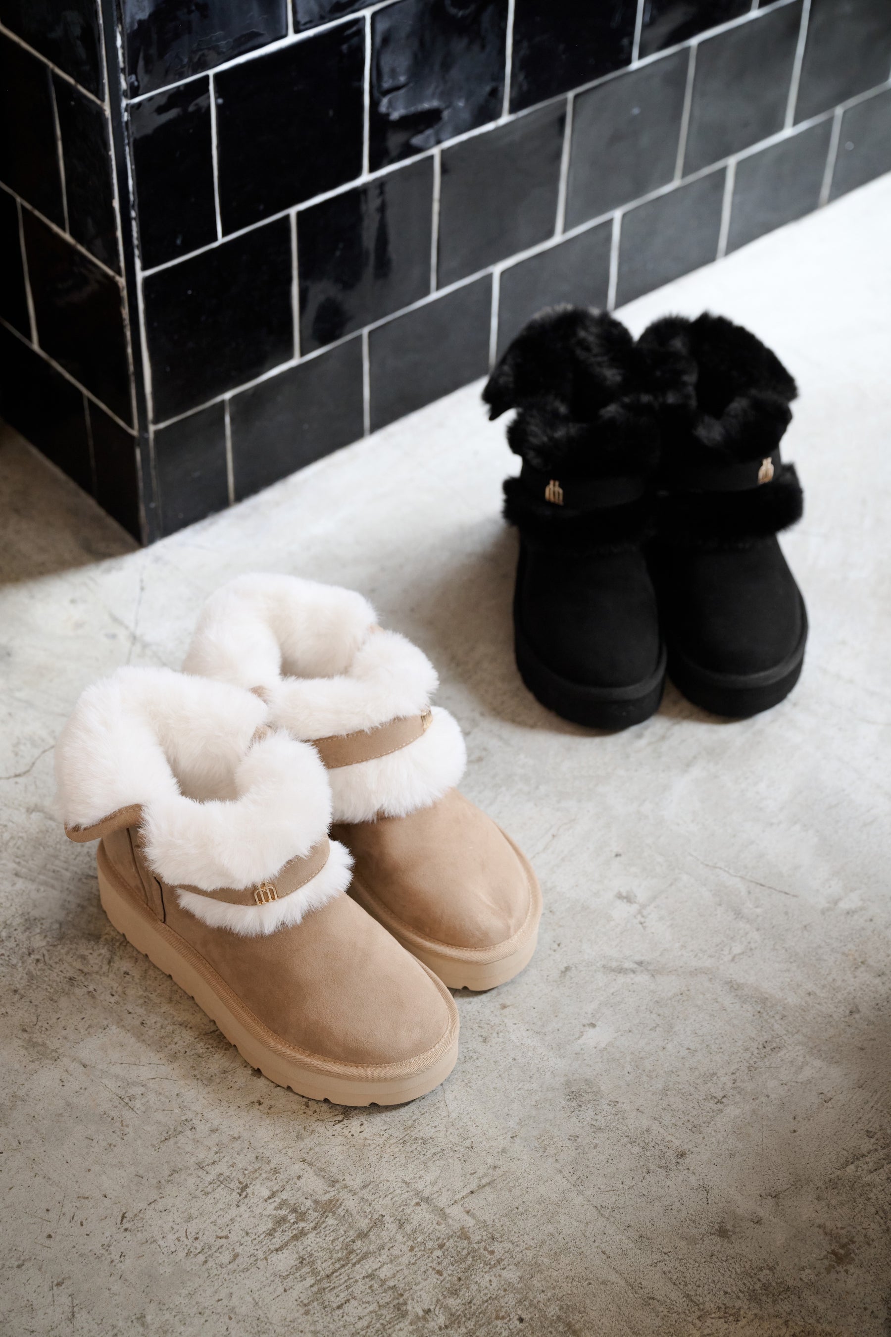 Trois Shearling Boots