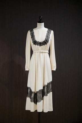 Rosaline Lace Trimmed Dress