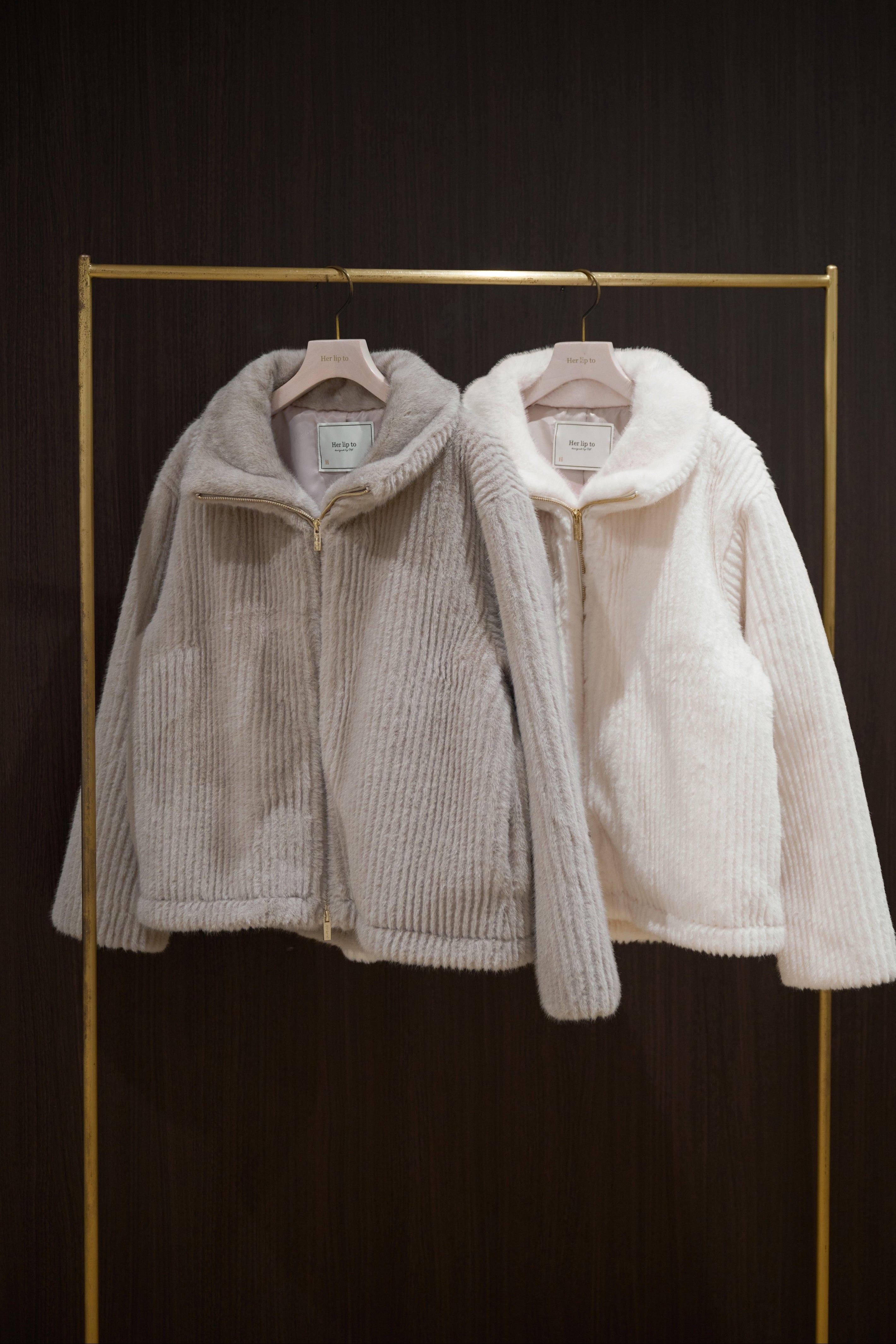 ジャケット・アウター Her lip to ProustWool-BlendMeltonCoat M Fubail / Proust Wool-Blend Melton Coat