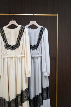 Rosaline Lace Trimmed Dress