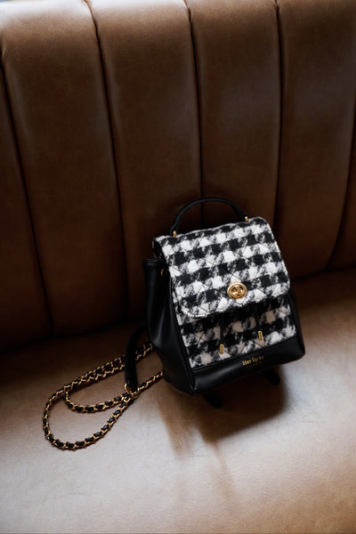 新色】Tweed Mini Backpack