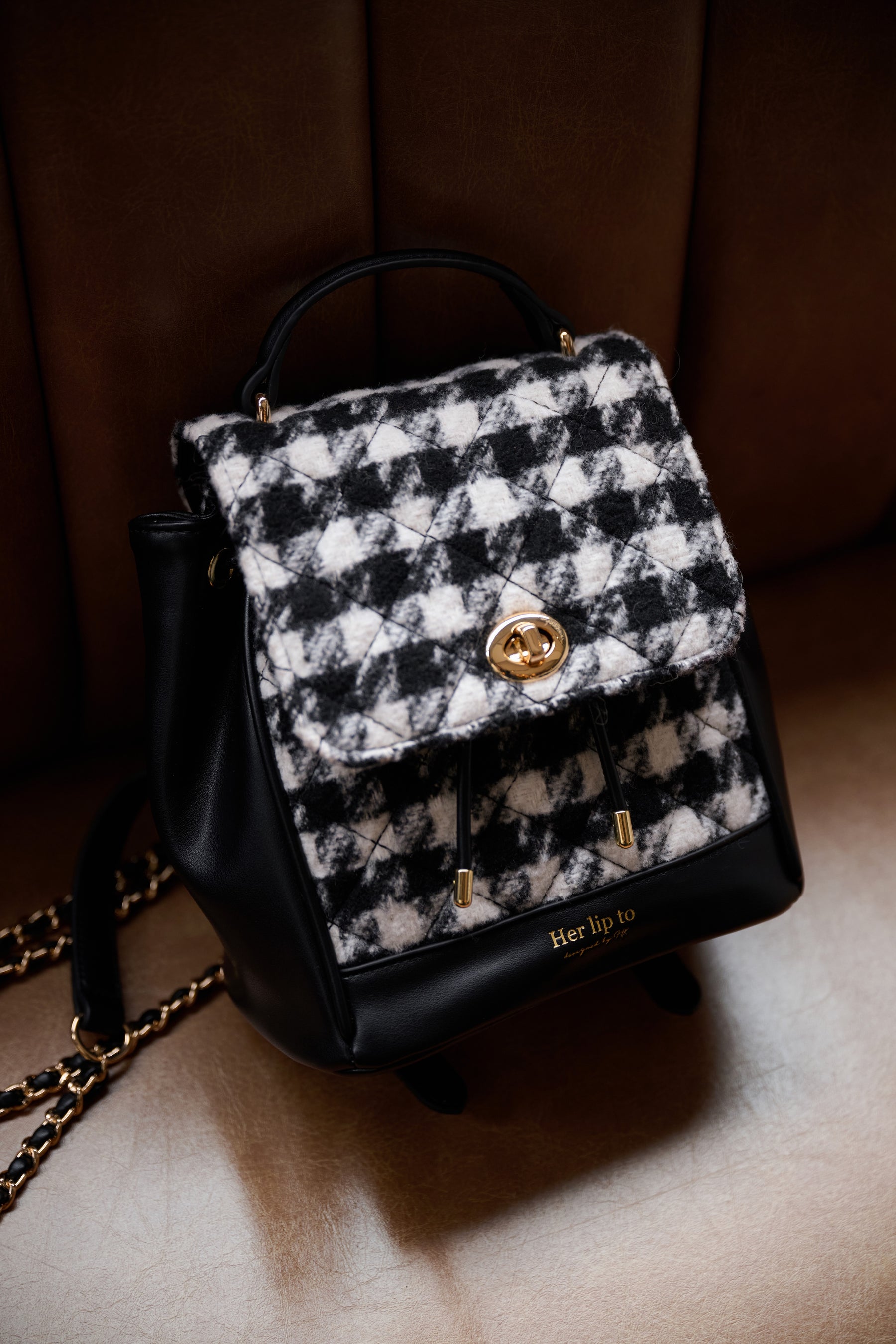 【New Color】Tweed Mini Backpack