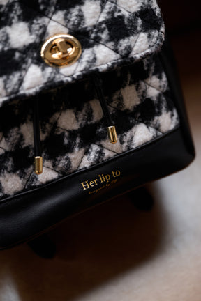 【New Color】Tweed Mini Backpack