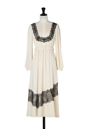 Rosaline Lace Trimmed Dress