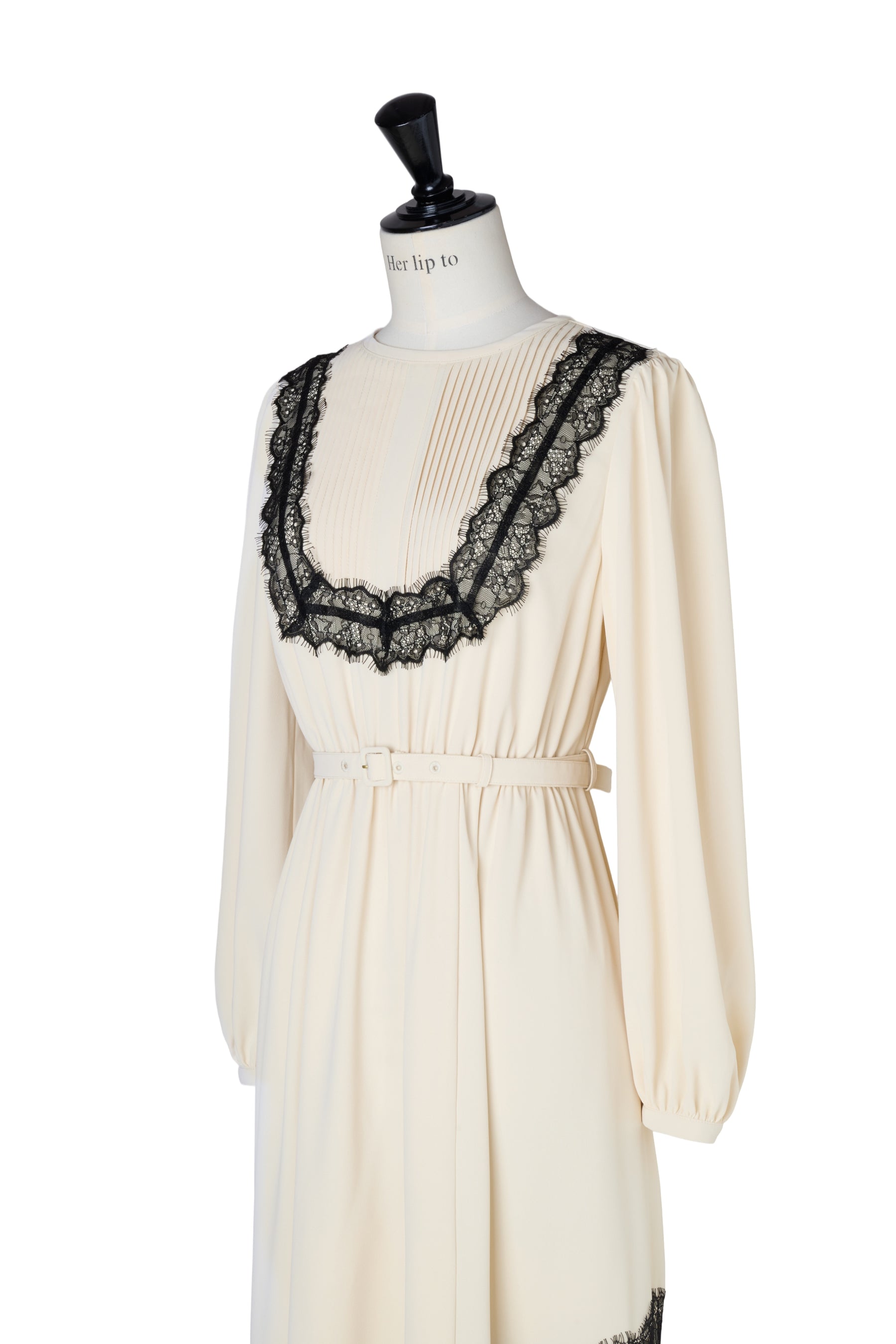 Rosaline Lace Trimmed Dress