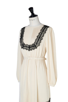 Rosaline Lace Trimmed Dress