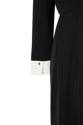 [Shipping in early November] Asymmetrical Collar Dress