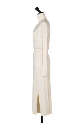 Cecily Cable Knit Dress