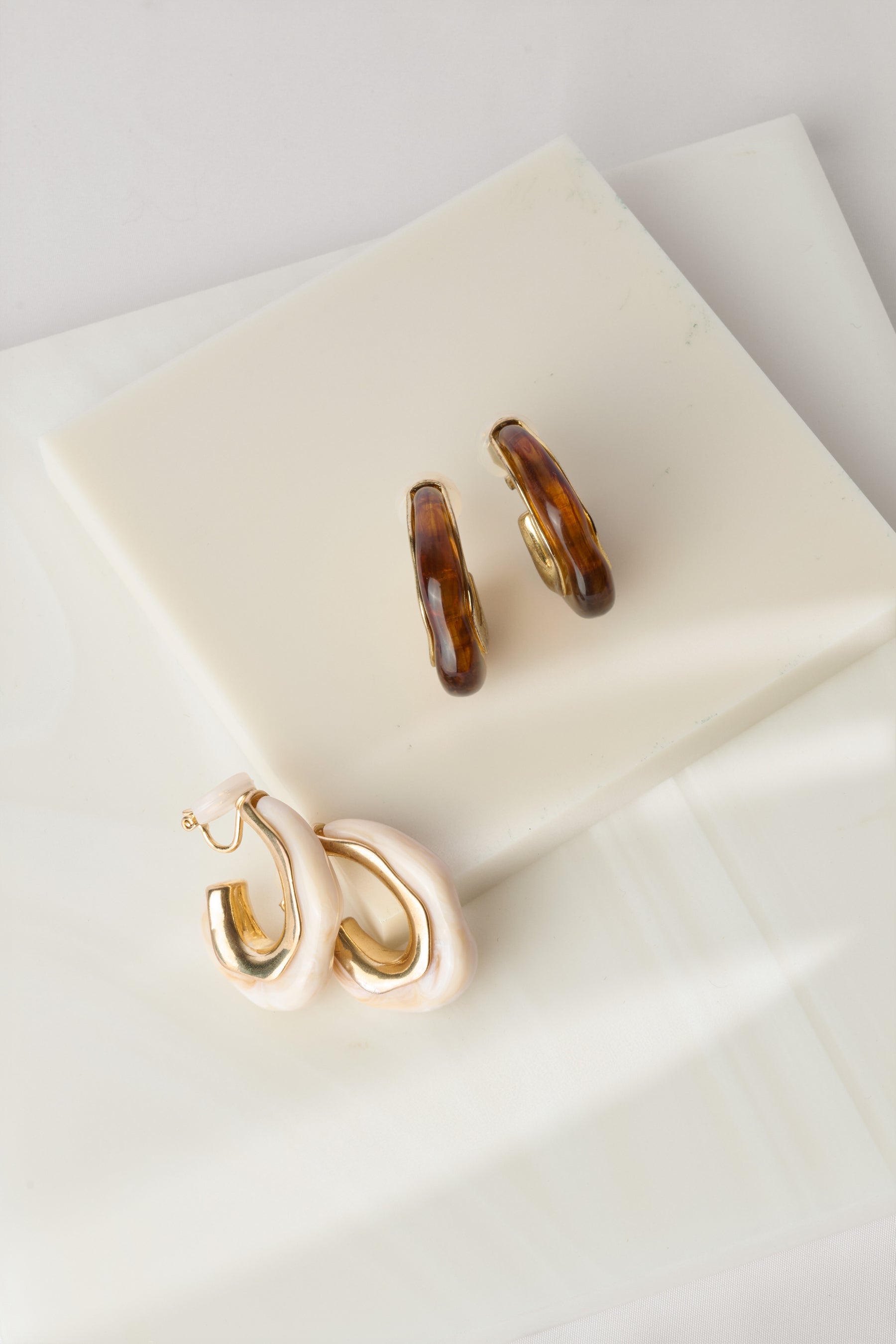 Melange Hoop Earrings